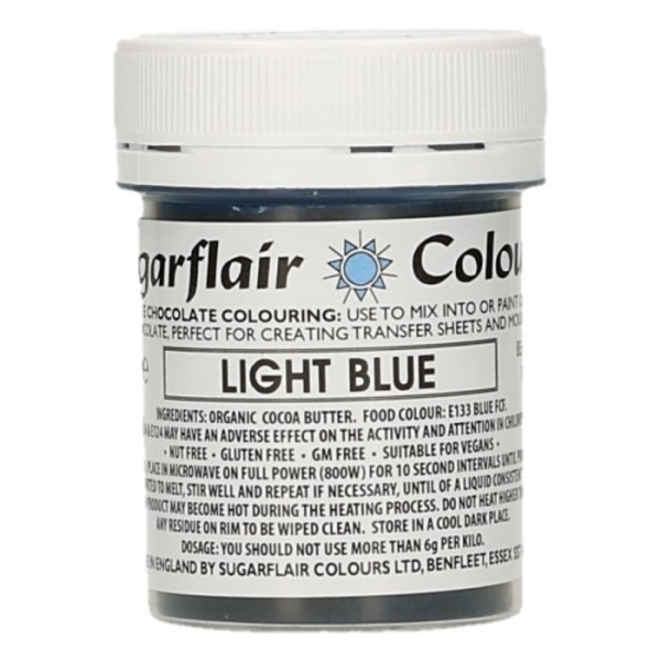 Chocolate Colouring - Light Blue